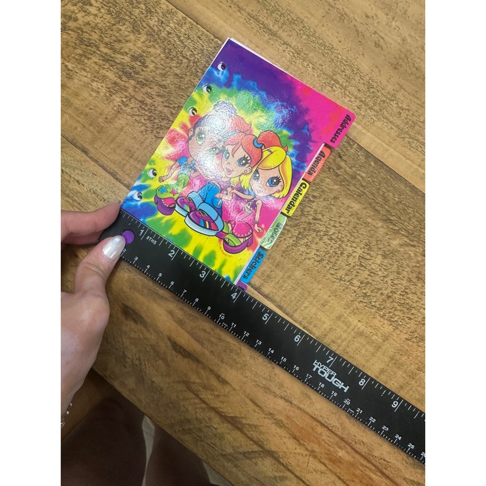 Lisa Frank Girl Gotta Have It Planner Inserts Refill Stickers Tie Dye Vintage - Picture 10 of 10